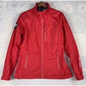 Helly Hansen Women's M Crew Pink/Red Midlayer Sailing Jacket Outdoor Performance